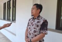 Manajer Manajemen Aset PT Garam, Miftahul Arifin saat ditemui awak media. ®okedaily.com