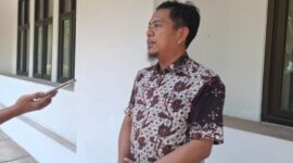 Manajer Manajemen Aset PT Garam, Miftahul Arifin saat ditemui awak media. ®okedaily.com