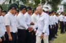 De Dadjah memberikan arahan dalam kegiatan Laskar Gerindra Provinsi Bali 2026 di Tabanan. Pembinaan kader ditekankan pada disiplin, kebersamaan, kepemimpinan dan pengabdian kepada masyarakat. ®okedaily.com [Foto: Dok. Gerindra Bali]