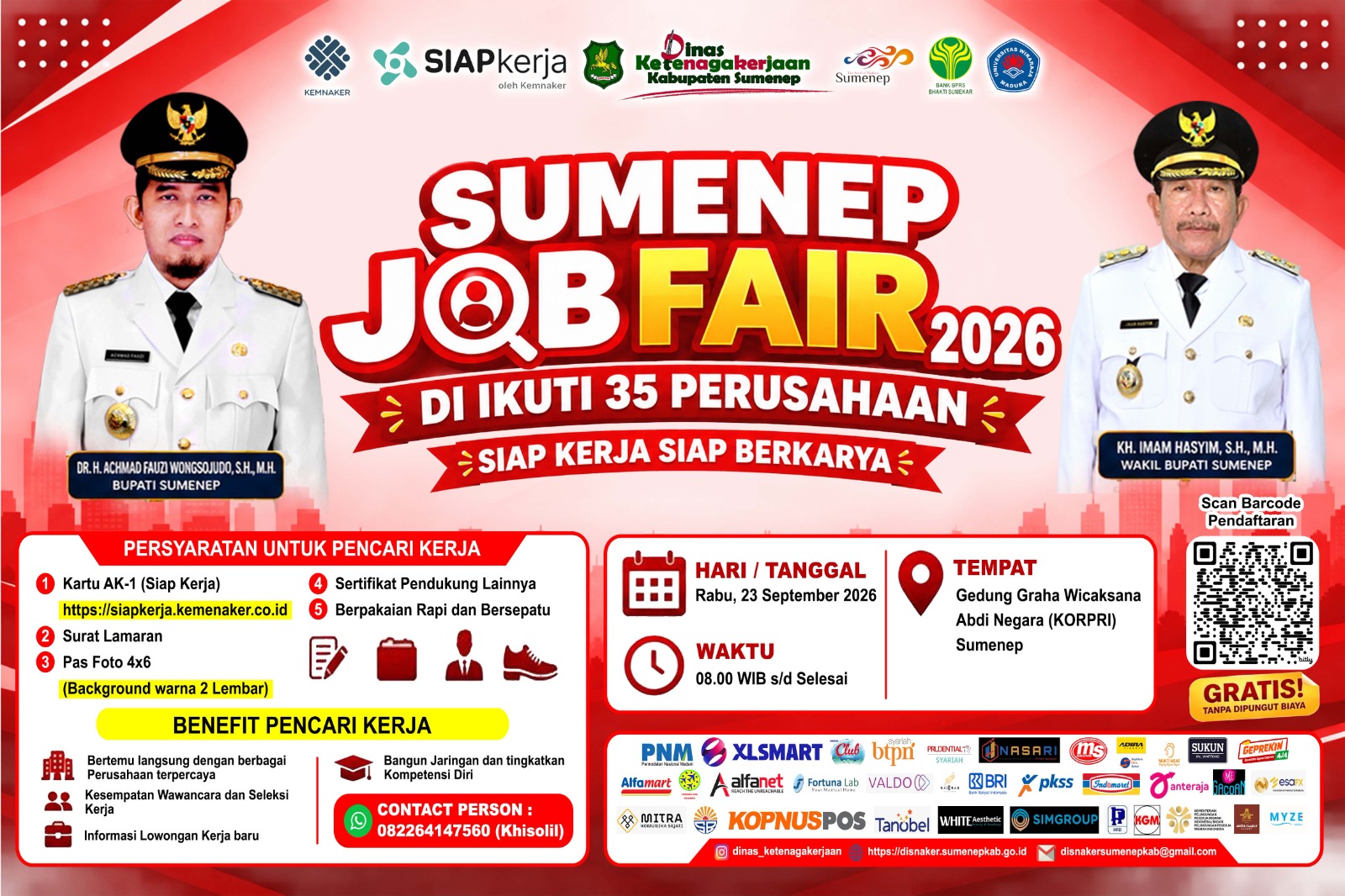 Sumenep job fair 2026