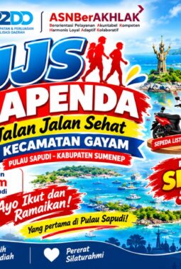 Gayam Bersiap! JJS Bapenda Hadir di Sapudi, Sepeda Listrik hingga Sembako Menanti