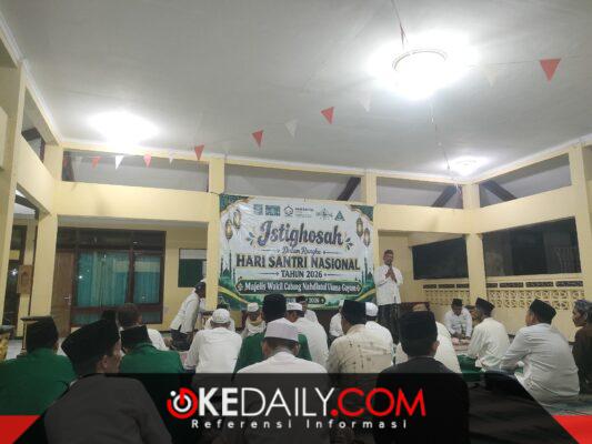 Majlis Wakil Cabang Nahdlatul Ulama Gayam Bersama Banom Gelar Istighasah Hari Santri Nasional Tahun 2026