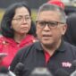Sekjen PDI Perjuangan, Hasto Kristiyanto menyoroti pergantian Kapolri dan meminta Polri memperkuat profesionalitas, netralitas, serta integritas. ®okedaily.com [Foto: Istimewa]