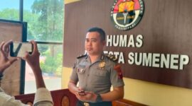 Ps. Kasi Humas Polresta Sumenep, IPDA Ardan menyampaikan telah berhasil mengamankan pria berinisial MR dalam penanganan kasus dugaan pencabulan terhadap anak di wilayah Kepulauan Kangean. ®okedaily.com [Foto: Istimewa]
