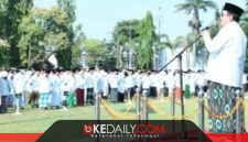 Wakil Bupati Sumenep, KH. Imam Hasyim menekankan pentingnya disiplin dan integritas bagi ASN dalam peringatan HSN 2026 di Kabupaten Sumenep. ®okedaily.com [Foto: Dok. Okedaily Jatim]