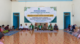 Penyuluhan Bahaya  Narkoba dan Judi Online oleh GP Ansor Gayam