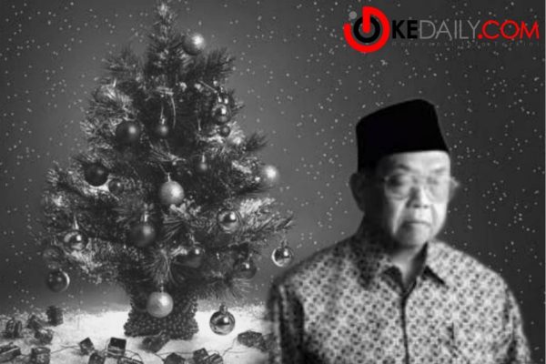 KH. Abdurrahman Wahid atau yang Karib disapa Gus Dur, Sang Guru Bangsa. (c)okedaily.com