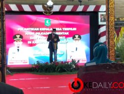 Kades Terpilih 2021 Dilantik, Bupati Sumenep : Jadilah Inspirator Bukan Diktator