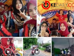 Pasca Pelantikan, Putri Kades Giring Posting Video Konvoi di Facebook