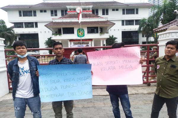 Dugaan Pungli, GMPET-SU Minta Walikota Copot Pimpinan PUD Pasar Kota Medan